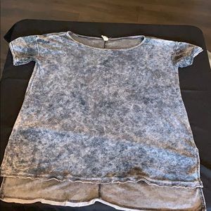 Fabulous FREE PEOPLE velvet T-shirt